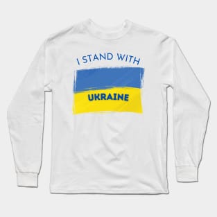 I stand with Ukraine Long Sleeve T-Shirt